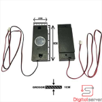 PARLANTE INTERNO UNIVERSAL PARA LAPTOP / 6CM X 2.5CM / 2 PINES / CABLE 44CM
