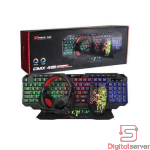 COMBO GAMING XTRIKE ME CMX-415 / KIT 4 EN 1 / TECLADO / MOUSE / AURICULARES / MOUSEPAD / RGB / INTERFAZ USB