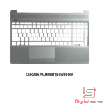 CARCASA PALMREST PARA LAPTOP HP 15-GW 15-DW 15T-DW 15Z-GW 15S-DY 15S-DU 15S-DW 15S-GR / COLOR GRIS PLATEADO