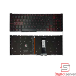 TECLADO ACER NITRO 5 AN515-43/54/55/57/AN517-51/52/AN715-51 BACKLIT ROJO ESPAÑOL NEGRO LATINO NUEVO / C1