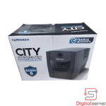 UPS INTERACTIVO POTENZZA 2000VA 1200W / CITY / PROTECCIÓN RANGO 6 / 8 TOMACORRIENTES / CON PUERTO DE RED / REGULADOR DE VOLTAJE 