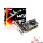 TARJETA GRAFICA DE VIDEO MSI NVIDIA GEFORCE 210 / 1GB DDR3 / PCI EXPRESS 2.0 X16 / LOW PROFILE / HDMI DVI VGA