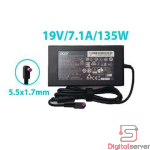 CARGADOR ACER 1SLIM 9.5V 7.1A 135W PLUG 5.5X1.7MM PUNTA MORADA
