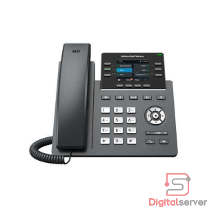 TELEFONO GRANDSTREAM GRP2613  / IP / PANTALLA LCD / WIFI 6 - 2.4GHZ Y 5GHZ / 6 LINEAS