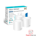 SISTEMA MESH TP-LINK DECO X50 KIT DE 3 ROUTERS / AI AX3000 / DOBLE BANDA / GIGABIT / WIFI 6
