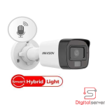 CAMARA DE SEGURIDAD HIKVISION DS-2CE16K0T-LFS / 5MP 3K / CON AUDIO  / METALICA / PARA EXTERIOR