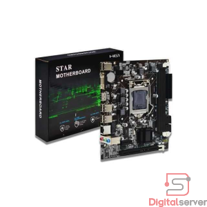 MAINBOARD STAR H61 SOCKET 1155 / DDR3 / M.2 NVME / INTEL 2DA 3ERA GEN / MICRO ATX