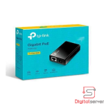 ADAPTADOR INYECTOR TP-LINK HASTA 100 MTS / GIGABIT / 15.4" W POE / POE150S