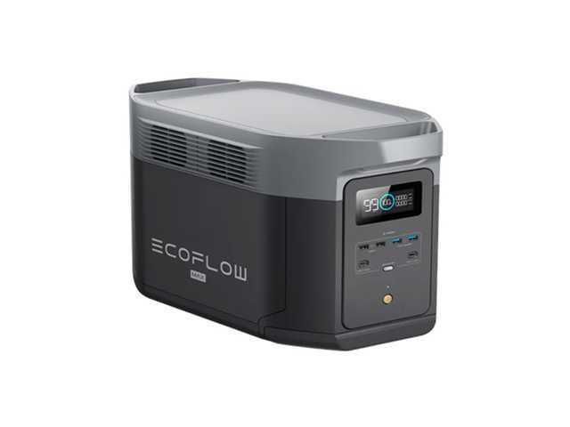 ESTACION DE ENERGIA PORTATIL ECOFLOW DELTA 2 MAX 2048WH / 15 TOMAS / EFD350