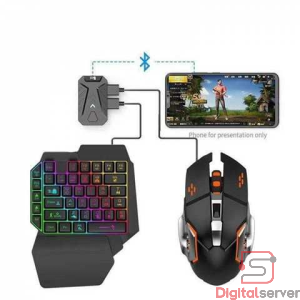 COMBO 4 EN 1 PARA JUEGOS / TECLADO / MOUSE / CONTROLADOR