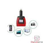 CARGADOR VEHICULAR NITRON POWERCHARGE 100W / USB 5V 2.1A / AC 100V / CARGA RÁPIDA