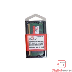 MEMORIA RAM DEXTOR 16GB DDR4 2133MHZ PC4-17000 SODIMM / PARA LAPTOP