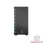 CASE GAMER / INFINYTEK PRO 3306 / ATX / 4 VENTILADORES ARGB / USB 3.0*1 + 2.0*2 / VIDRIO TEMPLADO / SIN FUENTE / NEGRO