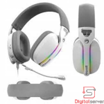 AUDIFONOS MARVO HG9086 / PULZ 70S / SONIDO ENVOLVENTE 7.1 / MICROFONO OMNIDIRECCIONAL / GAMING / PC Y CONSOLAS / BLANCO