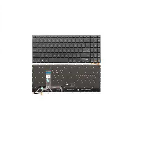 TECLADO RETROILUMINADO PARA LAPTOP ASUS VIVOBOOK X1505 X1505VA X1505ZA X1602 X1605 X1605VA Keyboard Backlit US