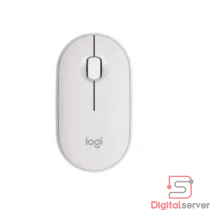 MOUSE LOGITECH M350S PEBBLE 2 / BLANCO / SILENCIOSO / DISEÑO MINIMALISTA / BLUETOOTH MULTIDISPOSITIVO / 4000 DPI