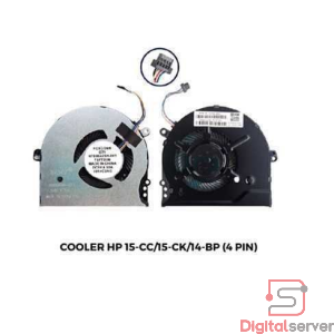 FAN / COOLER / VENTILADOR PARA LAPTOP HP 15-CC / 15-CK / 14-BP / 14-BK ( 4 PINES )