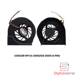 FAN / COOLER / VENTILADOR PARA LAPTOP HP G4-2000 / G6-2000 / G7-2000 ( 4 PINES )