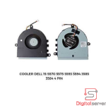 FAN / COOLER / VENTILADOR PARA LAPTOP DELL INSPIRON 15-5570 5575 5593 3593 5594 3585 3584 3583 3501 3505 3533 P75F / 4 PINES