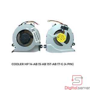 FAN / COOLER / VENTILADOR PARA LAPTOP HP 14-AB 15-AB 15T-AB 17-G ( 4 PINES )