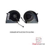 FAN / COOLER / VENTILADOR PARA LAPTOP HP HP 14-E 15-E 17-E ( 4 PINES )