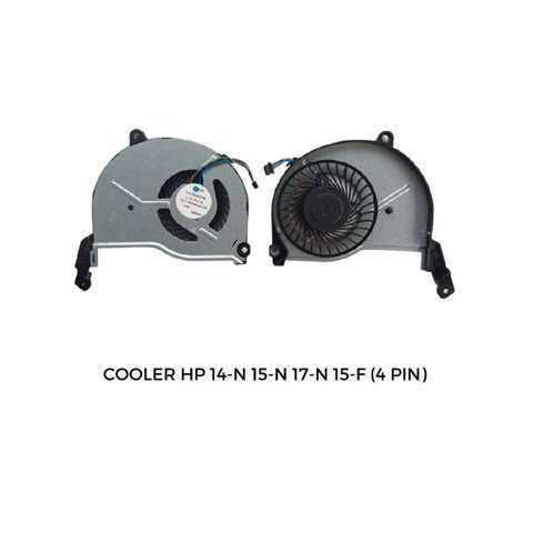 FAN / COOLER / VENTILADOR PARA LAPTOP HP 14-N 15-N 17-N 15-F ( 4 PINES )