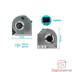 FAN / COOLER / VENTILADOR PARA LAPTOP HP 15-DW / 15-DY / 15S-DY / 15-DU / 15S-DU ( 4 PINES ) / C3