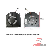 FAN / COOLER / VENTILADOR PARA LAPTOP HP X360 14-DY 14M-DY / 4 PINES