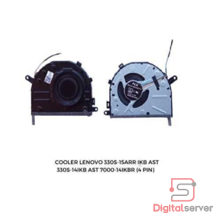 FAN / COOLER / VENTILADOR PARA LAPTOP LENOVO 330S-15ARR IKB AST 330S-14IKB AST 7000-14IKBR 7000-15IKBR ARR / 4 PINES