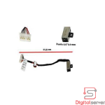 PIN DE CARGA 4.5x3.0mm PARA DELL INSPIRON / DAL20 / 228R6 / 04VP7C / DC301012300 / 11.5 CM / 6 PINES / C7