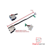 PIN DE CARGA PARA HP 14-Z050SA / HP PAVILION 14-Z / 754734-FD1 / 754734-SD1 / 4.5×3.0MM / 19 CM / 8 PINES / C7