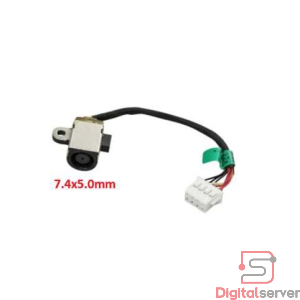 PIN DE CARGA 7.4x5.0MM PARA HP PROBOOK 650 / 640 / 655 / G1 / G2 / 7 CM / 4 PINES / C7