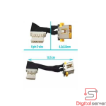 PIN DE CARGA 3.0x1.1MM PARA ACER SP314-51 / SF314-51 / SF314-52 / SF314-53 / SF314-54 / 5 CM / 6 PINES /  C7