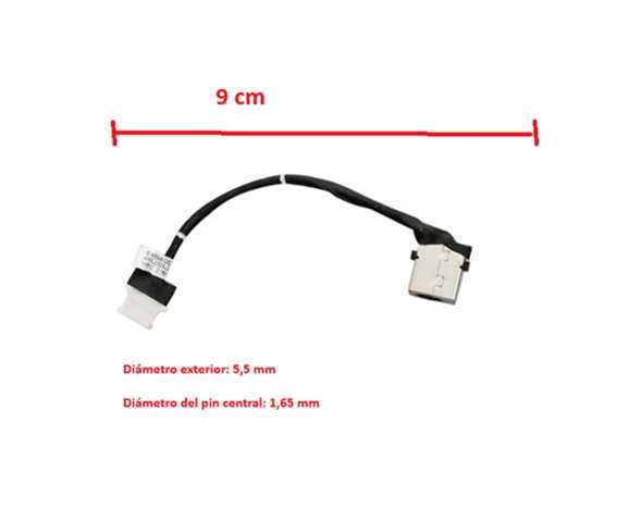 PIN DE CARGA PARA LAPTOP ACER ES1-512 / ES1-571 / ES1-531 / 5.5×1.7 MM / 4 PINES