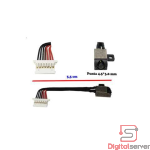 PIN DE CARGA 4.5x3.0MM PARA DELL INSPIRON 5370 / 5378 / 5379 / 7368 / 7370 / 7373 / 7386 / 8 CM / 7 PINES / C7