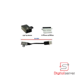 PIN DE CARGA 4.5x3.0MM PARA HP ELITEBOOK 840 G7 / 830 G7 / 845 G7 / 6 CM / 7 PINES /  C7