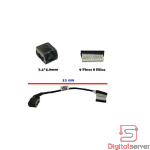 PIN DE CARGA PARA LAPTOP DELL G3 3590 / G3 3579 / G5 15 5500 / G5 SE 5505 / TIPO 7.4×5.08 MM / 12.5 CM / 8 PINES /C7