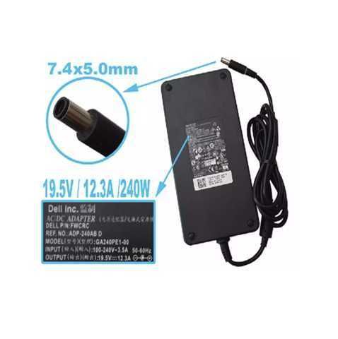 CARGADOR DELL 19.5V 12.3A 240W PLUG 7.4X5.0MM