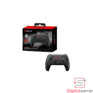 CONTROL MANDO PALANCA GAMEPAD XTRIKE ME GP-51 / PANEL TOUCH 00/ INALAMBRICO / COMPATIBLE CON PS4 PS3 PC ANDROID IOS / NEGRO / 10M 