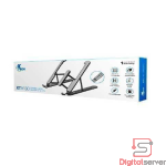 SOPORTE PLEGABLE PARA LAPTOP XTECH XTA130 DE 11 HASTA 17 PULGADAS / COLOR NEGRO