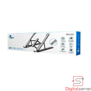 SOPORTE PLEGABLE PARA LAPTOP XTECH XTA130 DE 11 HASTA 17 PULGADAS / COLOR NEGRO