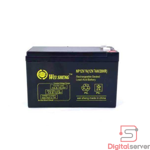 BATERIA WEISHEING PARA UPS NP12V 7.2A (12V7.2AH/20HR) / RECARGABLE 