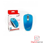 MOUSE ALAMBRICO GENIUS DX-110 / OPTICO / 3 BOTONES / 1200 DPI / CABLE 1.5M / COLOR  AZUL