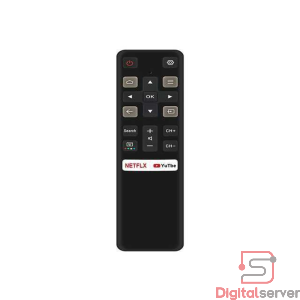 CONTROL REMOTO PARA TV TCL#1 / RC802V FNR1 / COLOR NEGRO 