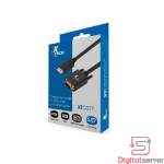 CABLE XTECH XTC-377 / DISPLAYPORT MACHO A VGA MACHO / 1.7M / 1080P / COLOR NEGRO