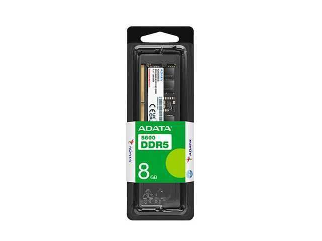 MEMORIA RAM ADATA DDR5 8GB 5600MHZ SODIMM / PARA LAPTOP / 1.1V