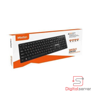 TECLADO INALAMBRICO MEETION WK841/ 2.4 GHZ / RECEPTOR USB NANO / COLOR NEGRO