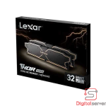 COMBO DE MEMORIA RAM LEXAR DDR5 32GB 6000MHZ UDIMM / 2 X 16GB  / THOR DDR5 / PARA PC / 288 PINES / COLOR NEGRO