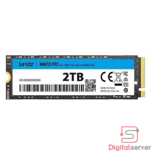 UNIDAD DE ESTADO SOLIDO SSD M.2 NVME LEXAR 2TB / NM610 PRO / 3300MB/S / 2280 / PCIE GEN3X4