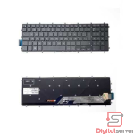 TECLADO PARA LAPTOP DELL INSPIRON GAMING 15 7566 3580 3581 3583 3584 3593 3852 5565 5767 5770 5775 / RETROILUMINADO / COLOR NEGRO
